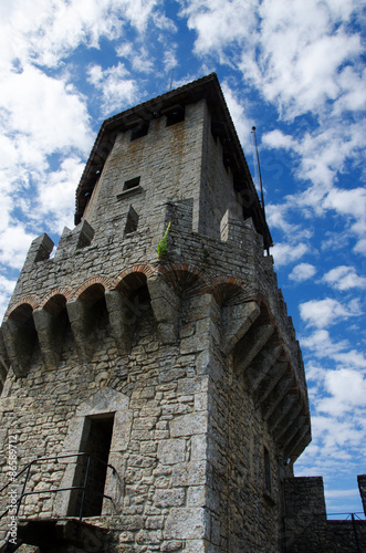Obraz na płótnie Torre del museo di San Marino.