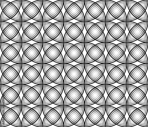 Naklejka wzór geometrycznej skrzyźowaniu wewnątrz