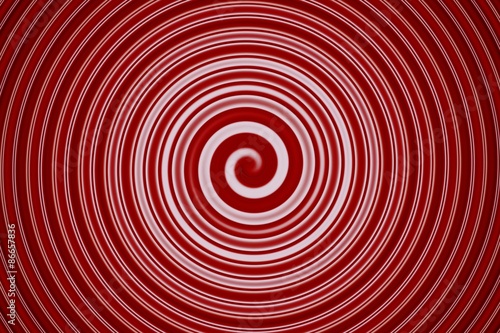 Plakat sztuka spirala ruch wzór fala