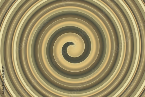 Naklejka fala fraktal ruch abstrakcja spirala