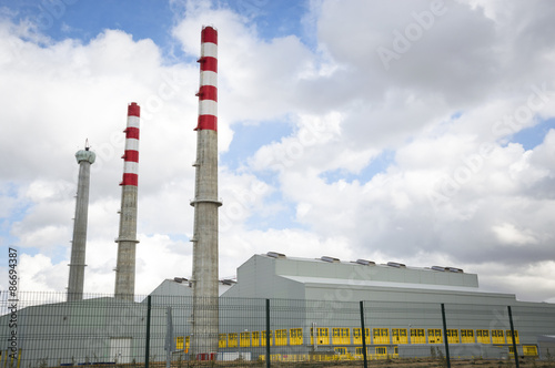 Naklejka Factory Chimney