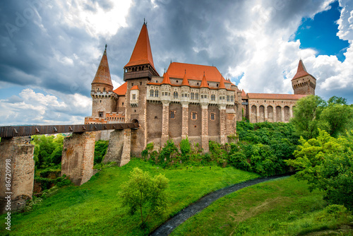 Fotoroleta pałac architektura stary europa most