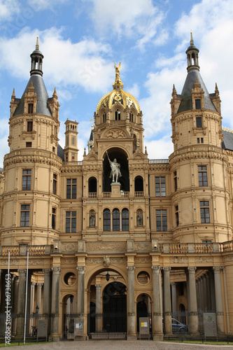 Obraz na płótnie muzeum pałac piękny drzewa zamek