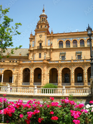 Plakat kwiat zamek miejski pałac muzeum