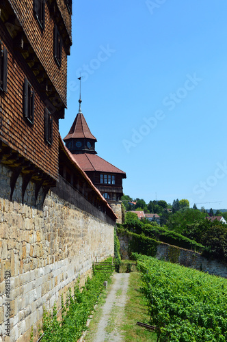 Obraz na płótnie zamek król wieża kościół panorama