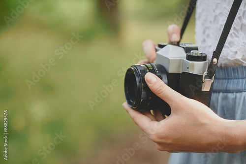 Fotoroleta stary pierś vintage