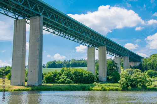 Naklejka woda most autostrada hesja autobahn