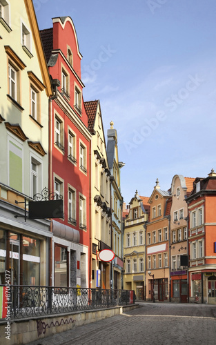 Naklejka ulica miasto architektura stary