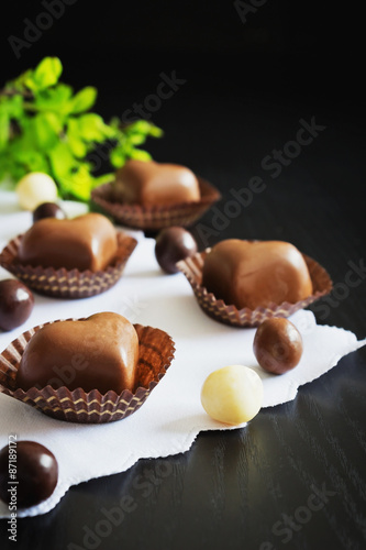 Obraz na płótnie chocolate candies