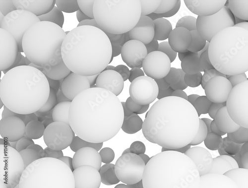 Fotoroleta piłka glob nowoczesny 3D