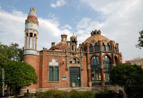 Fototapeta architektura barcelona europa hiszpania krzyż