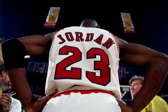 Naklejka Michael Jordan