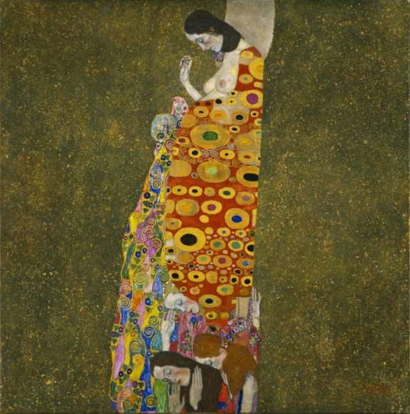 Naklejka Gustav Klimt Nadzieja